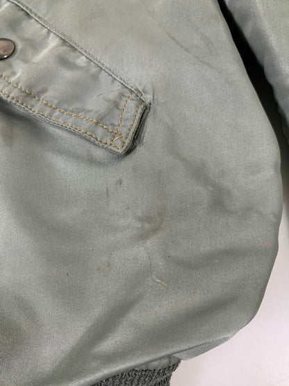 【現状渡し品】【メンズ】 USAF 50 S初期型 L-2B FLIGHT JACKET BLUE ANCHOR社 フライト ジャケット アウター 146-260424-jt-36-min サイズ：L カラー：ライトオリーブ 万代Net店