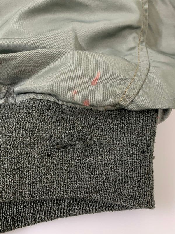 【現状渡し品】【メンズ】 USAF 50 S初期型 L-2B FLIGHT JACKET BLUE ANCHOR社 フライト ジャケット アウター 146-260424-jt-36-min サイズ：L カラー：ライトオリーブ 万代Net店