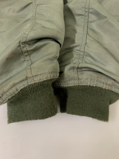 【現状渡し品】【メンズ】 USAF 50 S初期型 L-2B FLIGHT JACKET BLUE ANCHOR社 フライト ジャケット アウター 146-260424-jt-36-min サイズ：L カラー：ライトオリーブ 万代Net店