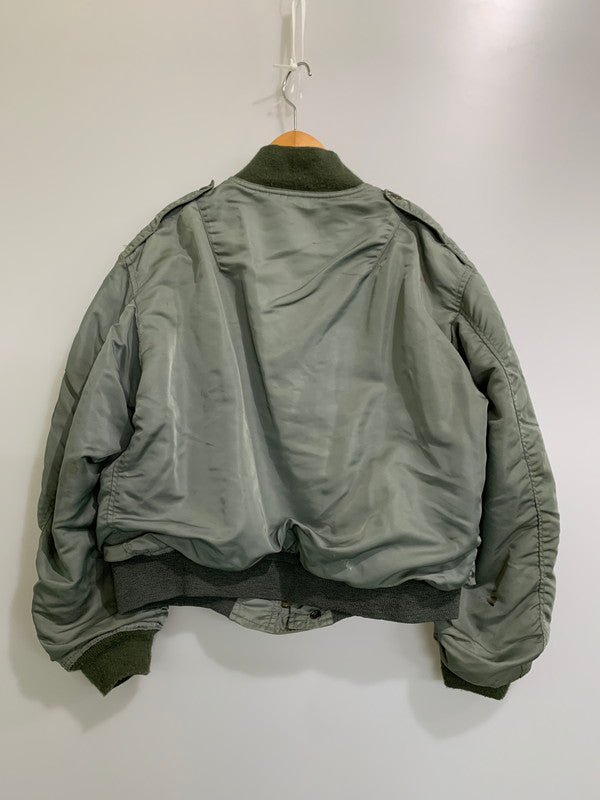 【現状渡し品】【メンズ】 USAF 50 S初期型 L-2B FLIGHT JACKET BLUE ANCHOR社 フライト ジャケット アウター 146-260424-jt-36-min サイズ：L カラー：ライトオリーブ 万代Net店
