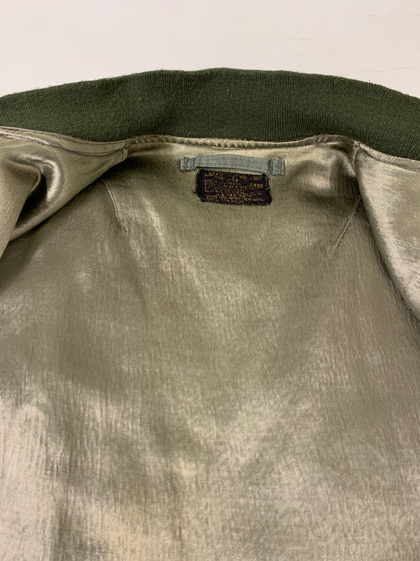 【現状渡し品】【メンズ】 USAF 50 S初期型 L-2B FLIGHT JACKET BLUE ANCHOR社 フライト ジャケット アウター 146-260424-jt-36-min サイズ：L カラー：ライトオリーブ 万代Net店