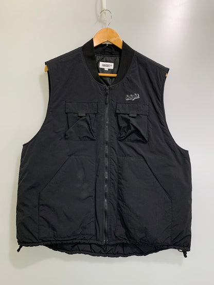 【中古品】【メンズ】 HAIGHT ヘイト DOWN VEST ダウン ベスト メンズ アウター 142-260424-em-22-min サイズ：XXL カラー：ブラック 万代Net店