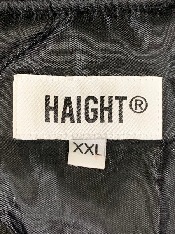【中古品】【メンズ】 HAIGHT ヘイト DOWN VEST ダウン ベスト メンズ アウター 142-260424-em-22-min サイズ：XXL カラー：ブラック 万代Net店