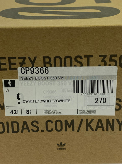 【現状渡し品】【メンズ】 ADIDAS アディダス YEEZY BOOST 350 V2 CP9366 イージー ブースト 350 ブイツー 靴 シューズ スニーカー SNEAKER 161-260427-KS-07-min サイズ：27cm US9 カラー：クリームホワイト 万代Net店