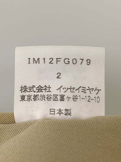 【中古品】【レディース】 ISSEY MIYAKE イッセイミヤケ IM12FG079 CHINO SKIRT 5ポケットロングスカート 171-260615-kt-13-min サイズ：2 カラー：ベージュ 万代Net店