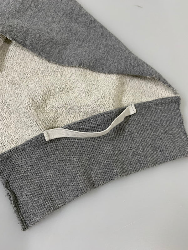 【中古品】【レディース】 MM6 エムエムシックス CROPPED PULLOVER HOODIE S52GU0159 クロップド プルオーバーフーディー パーカー トップス 170-260424-jt-37-min サイズ：S カラー：グレー 万代Net店