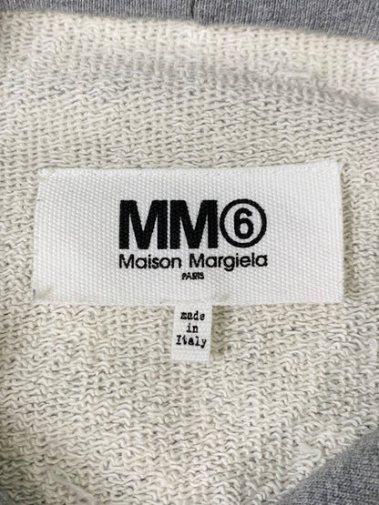 【中古品】【レディース】 MM6 エムエムシックス CROPPED PULLOVER HOODIE S52GU0159 クロップド プルオーバーフーディー パーカー トップス 170-260424-jt-37-min サイズ：S カラー：グレー 万代Net店