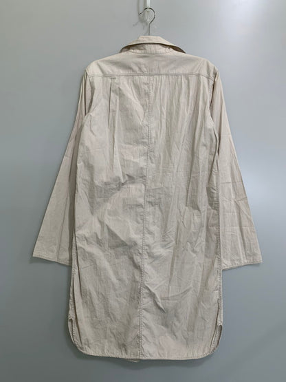 【中古品】【レディース】 MAISON MARTIN MARGIELA メゾン マルタン マルジェラ LS COTTON SHIRT S31CT0656 長袖 コットン シャツ トップス 170-260424-jt-38-min サイズ：40 カラー：ライトベージュ 万代Net店