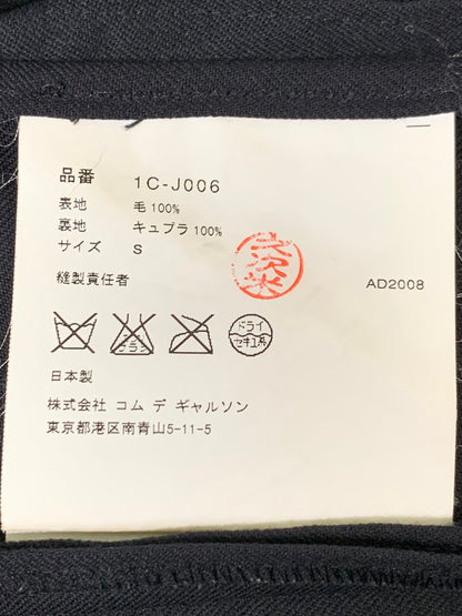 【中古品】【レディース】 BLACK COMME DES GARCONS ブラック コム デ ギャルソン 燕尾 TAILORED JACKET 1C-J006 えんび テーラード ジャケット レディース フォーマル 169-260424-em-21-min サイズ：S カラー：ブラック 万代Net店