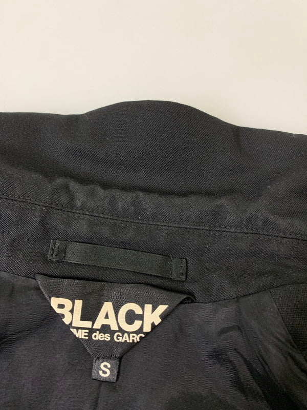 【中古品】【レディース】 BLACK COMME DES GARCONS ブラック コム デ ギャルソン 燕尾 TAILORED JACKET 1C-J006 えんび テーラード ジャケット レディース フォーマル 169-260424-em-21-min サイズ：S カラー：ブラック 万代Net店