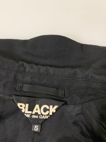 【中古品】【レディース】 BLACK COMME DES GARCONS ブラック コム デ ギャルソン 燕尾 TAILORED JACKET 1C-J006 えんび テーラード ジャケット レディース フォーマル 169-260424-em-21-min サイズ：S カラー：ブラック 万代Net店