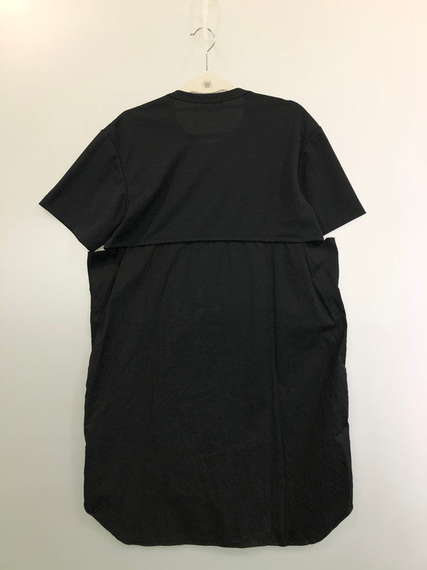 【中古品】【レディース】 COMME DES GARCONS HOMME PLUS コムデギャルソンオムプリュス PE-T006 SHIRT-SWITCHED DRESS CUT-AND-SEWN DRESS トップス 170-260426-zi-04-min サイズ：S カラー：ブラック 万代Net店