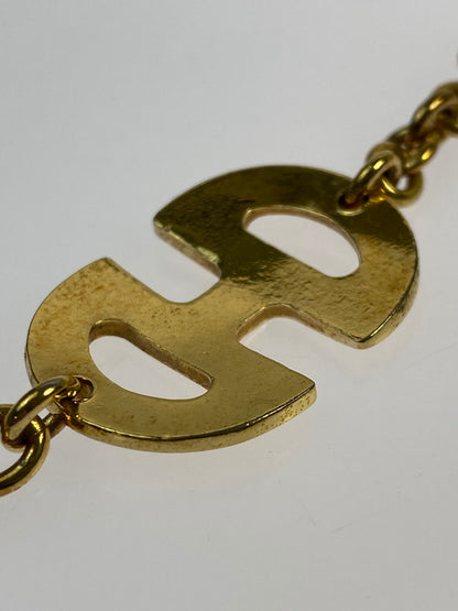 【中古品】【メンズ/レディース】 CELINE セリーヌ HORSEBIT NECKLACE ホースビット ネックレス 182-260428-KS-05-min カラー：ゴールド 万代Net店