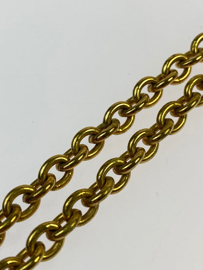 【中古品】【メンズ/レディース】 CELINE セリーヌ HORSEBIT NECKLACE ホースビット ネックレス 182-260428-KS-05-min カラー：ゴールド 万代Net店