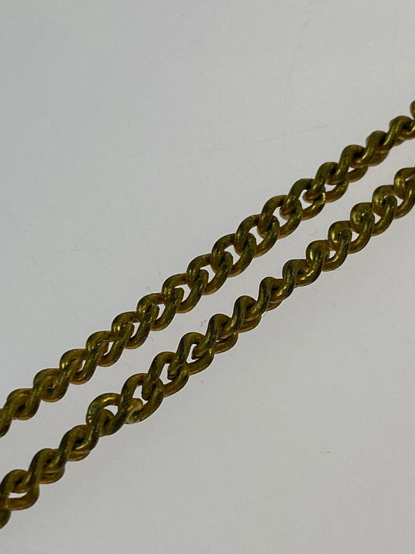 【中古品】【メンズ/レディース】 CELINE セリーヌ CIRCLE LOGO NECKLACE サークルロゴ ネックレス 182-260428-KS-04-min カラー：ゴールド 万代Net店