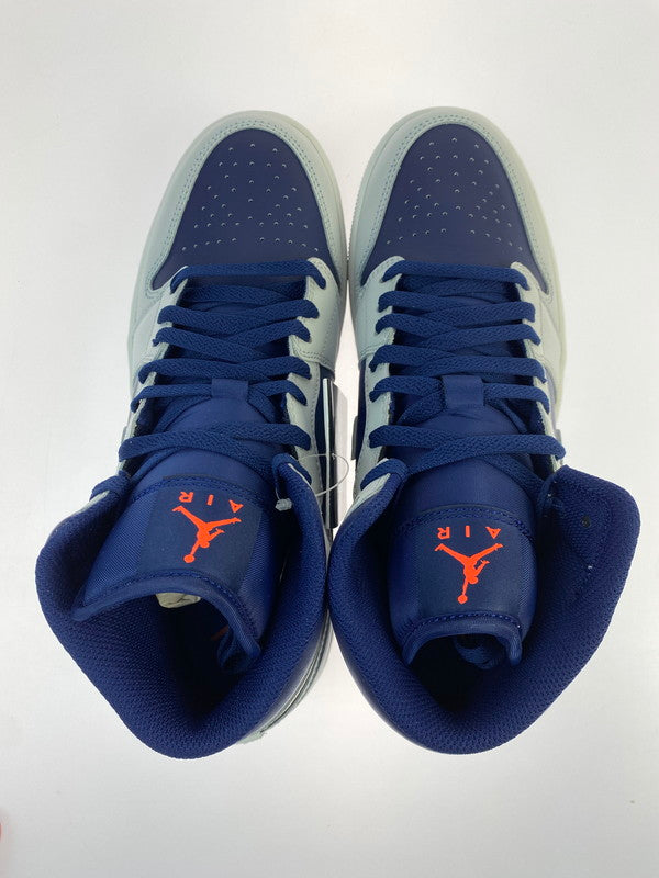 【中古品】【メンズ】 NIKE ナイキ AIR JORDAN 1 MID BLUE VOID DQ8426-403 エアジョーダン1 ミッド ブルーボイド スニーカー メンズ 靴 シューズ 160-260424-em-44-min サイズ：27.0cm カラー：ブルー系 万代Net店