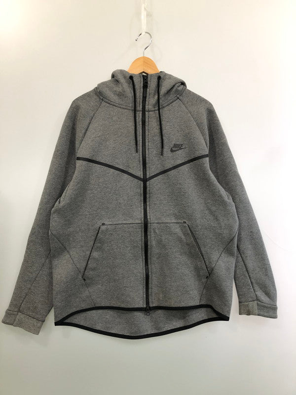 【現状渡し品】【メンズ】 NIKE ナイキ 805145-091 テックフリースパーカー 148-260426-zi-28-min サイズ：XXL カラー：グレー 万代Net店
