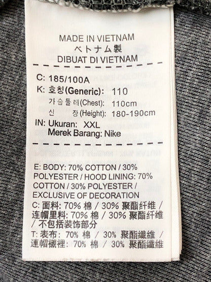 【現状渡し品】【メンズ】 NIKE ナイキ 805145-091 テックフリースパーカー 148-260426-zi-28-min サイズ：XXL カラー：グレー 万代Net店