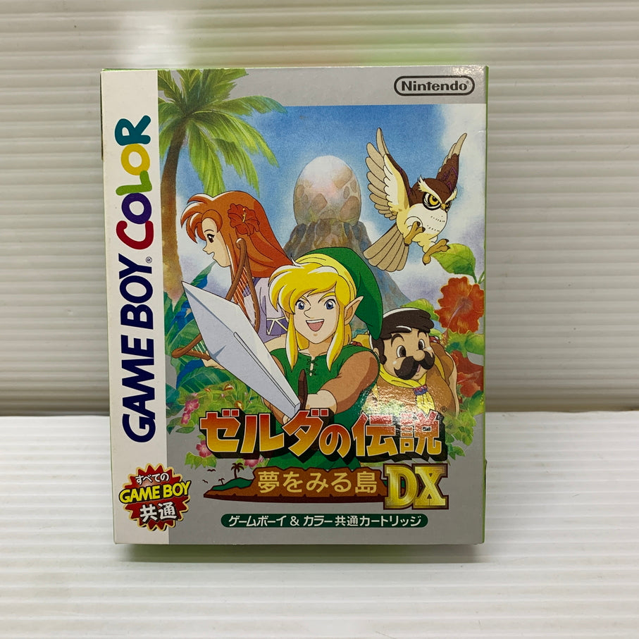 【中古品】 GBC ゼルダの伝説夢をみる島DX ゲームボーイ ゲームソフト レトロゲーム 任天堂 アクションアドベンチャー 023-260531-em-01-min 万代Net店