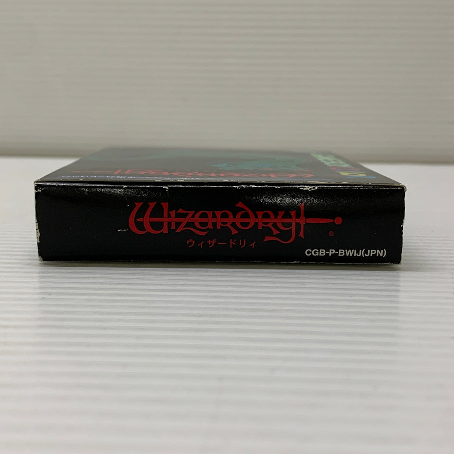 【中古品】 ウィザードリィ (RPG) ゲームボーイカラー ゲームソフト レトロゲーム ASCLL 任天堂 023-260531-em-13-min 万代Net店