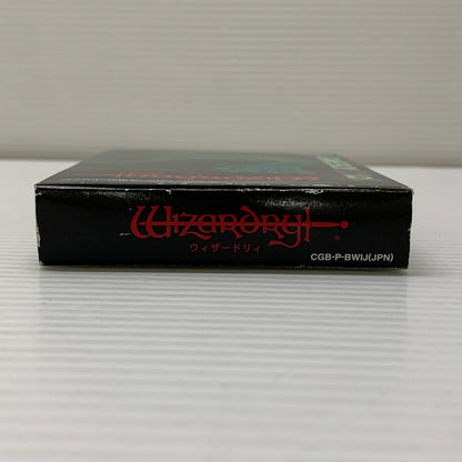 【中古品】 ウィザードリィ (RPG) ゲームボーイカラー ゲームソフト レトロゲーム ASCLL 任天堂 023-260531-em-13-min 万代Net店