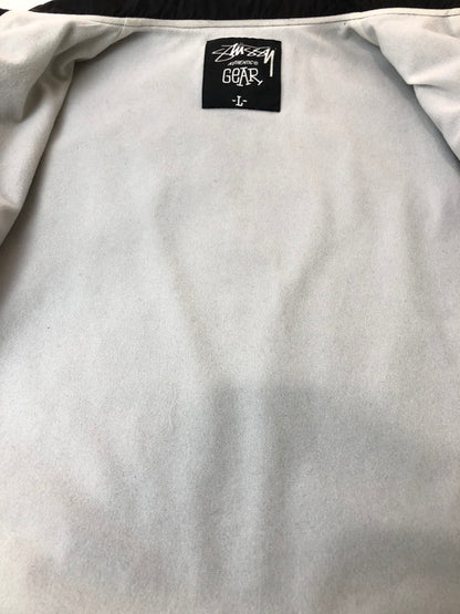 【現状渡し品】【メンズ】 STUSSY ステューシー ×NEXUS7 ネクサス セブン AUTHENTIC GEAR COACH JACKET コーチジャケット 142-260426-zi-05-min サイズ：L カラー：ブラック 万代Net店