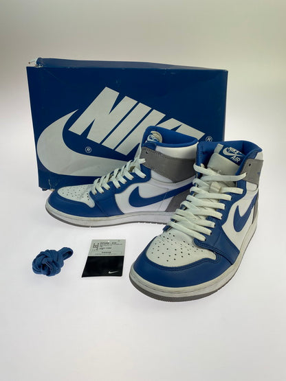 【中古品】【メンズ】 NIKE ナイキ AIR JORDAN １ RETORO HIGH OG DZ5485-410 エア ジョーダン ワン レトロ ハイ オージー 靴 シューズ スニーカー SNEAKER 160-260427-KS-16-min サイズ：28cm US10 カラー：ブルー/ホワイト 万代Net店