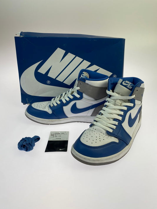 【中古品】【メンズ】 NIKE ナイキ AIR JORDAN １ RETORO HIGH OG DZ5485-410 エア ジョーダン ワン レトロ ハイ オージー 靴 シューズ スニーカー SNEAKER 160-260427-KS-16-min サイズ：28cm US10 カラー：ブルー/ホワイト 万代Net店