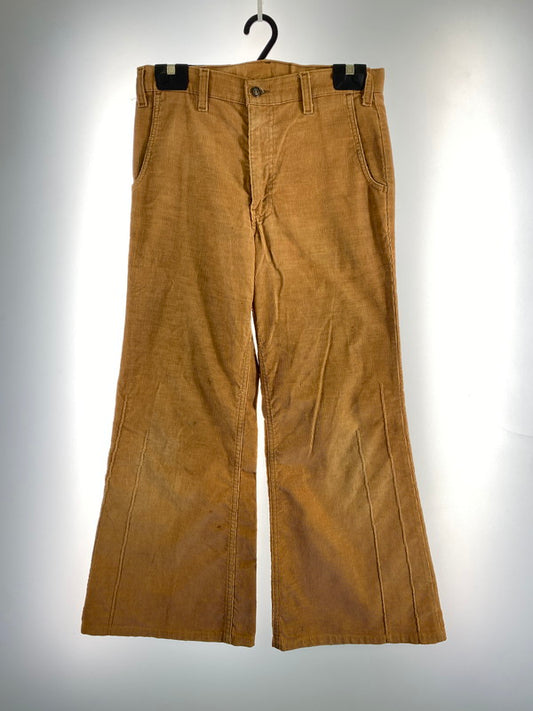【中古品】【メンズ】 LEVI'S リーバイス 80S CORDUROY FLARE PANTS 1980年代 コーデュロイ フレアパンツ メンズ ボトムス 157-260428-KS-37-min サイズ：32×30 カラー：ブラウン系 万代Net店