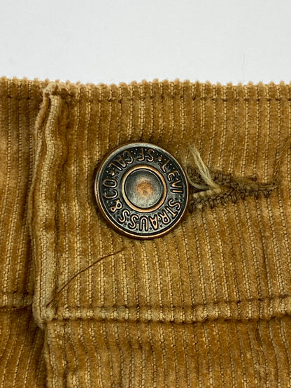 【中古品】【メンズ】 LEVI'S リーバイス 80S CORDUROY FLARE PANTS 1980年代 コーデュロイ フレアパンツ メンズ ボトムス 157-260428-KS-37-min サイズ：32×30 カラー：ブラウン系 万代Net店