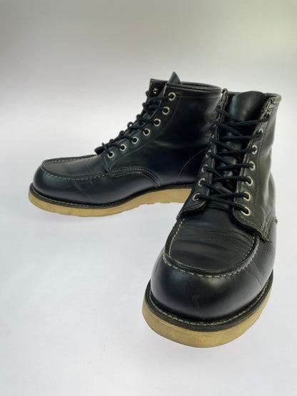 【中古品】【メンズ】 RED WING レッドウィング 01年製 IRISH SETTER 8130 アイリッシュセッター 靴 シューズ ブーツ 164-260427-KS-13-min サイズ：8 1/2 カラー：ブラック 万代Net店