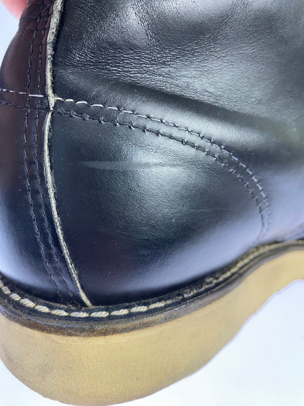 【中古品】【メンズ】 RED WING レッドウィング 01年製 IRISH SETTER 8130 アイリッシュセッター 靴 シューズ ブーツ 164-260427-KS-13-min サイズ：8 1/2 カラー：ブラック 万代Net店