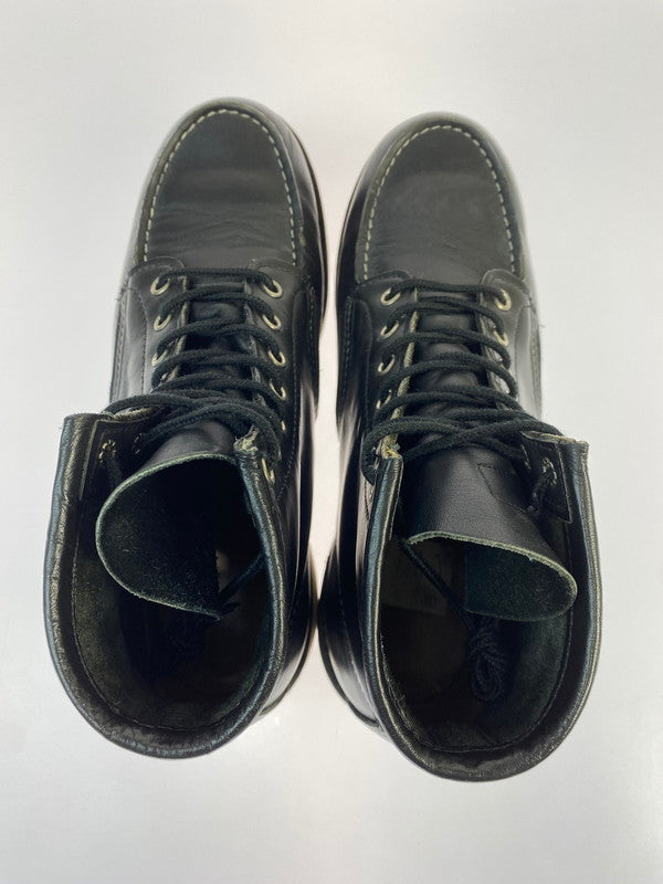 【中古品】【メンズ】 RED WING レッドウィング 01年製 IRISH SETTER 8130 アイリッシュセッター 靴 シューズ ブーツ 164-260427-KS-13-min サイズ：8 1/2 カラー：ブラック 万代Net店