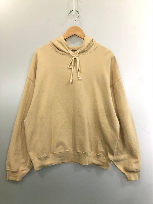 【中古品】【メンズ】 AURALEE オーラリー A8SP01GU SUPER SOFT SWEAT P O PARKA スウェットパーカー 140-260426-zi-03-min サイズ：3 カラー：ベージュ 万代Net店