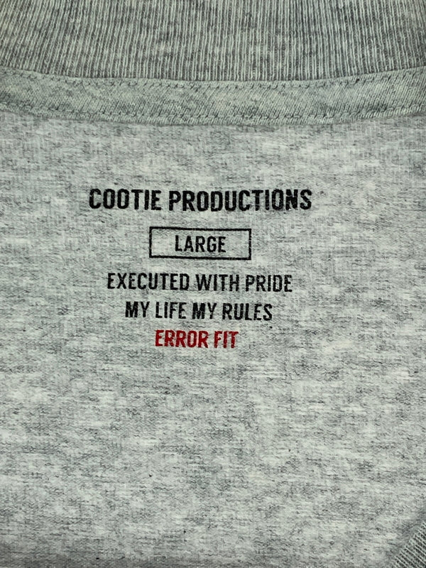 【中古品】【メンズ】 COOTIE クーティー ERROR FIT LS TEE 長袖Tシャツ ロングスリーブ 142-260711-AS-36-min サイズ：L カラー：グレー 万代Net店