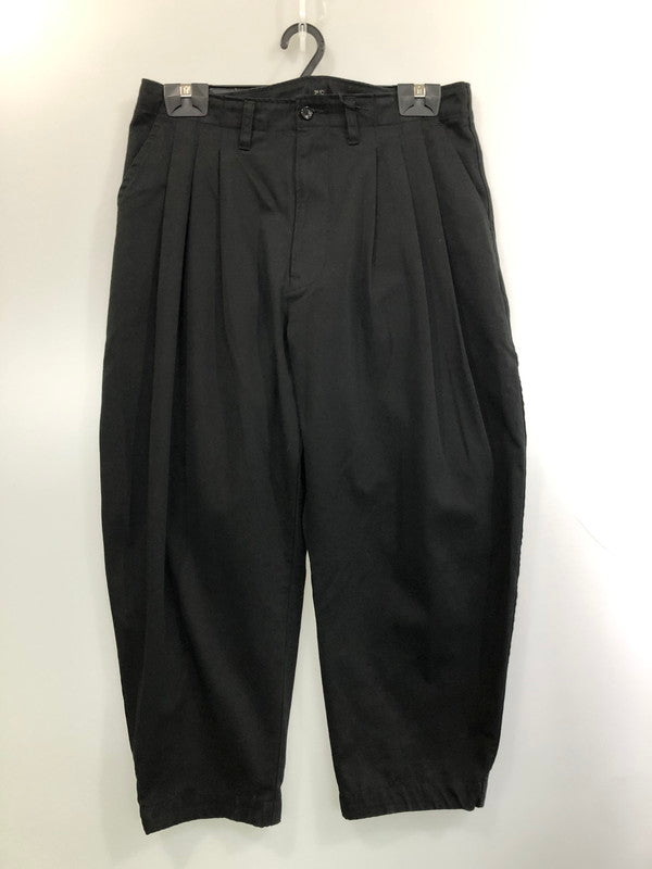 【中古品】【メンズ】 PORTER CLASSIC ポータークラシック PC-009-1485-10-04 GENE KELLY CHINO WIDE PANT ワイドパンツ ボトムス 151-260426-zi-02-min サイズ：M カラー：ブラック 万代Net店