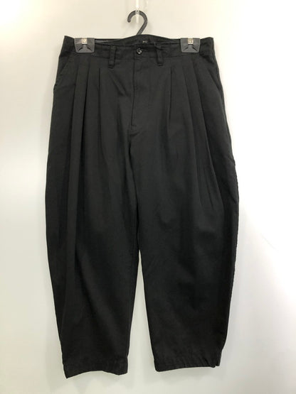 【中古品】【メンズ】 PORTER CLASSIC ポータークラシック PC-009-1485-10-04 GENE KELLY CHINO WIDE PANT ワイドパンツ ボトムス 151-260426-zi-02-min サイズ：M カラー：ブラック 万代Net店
