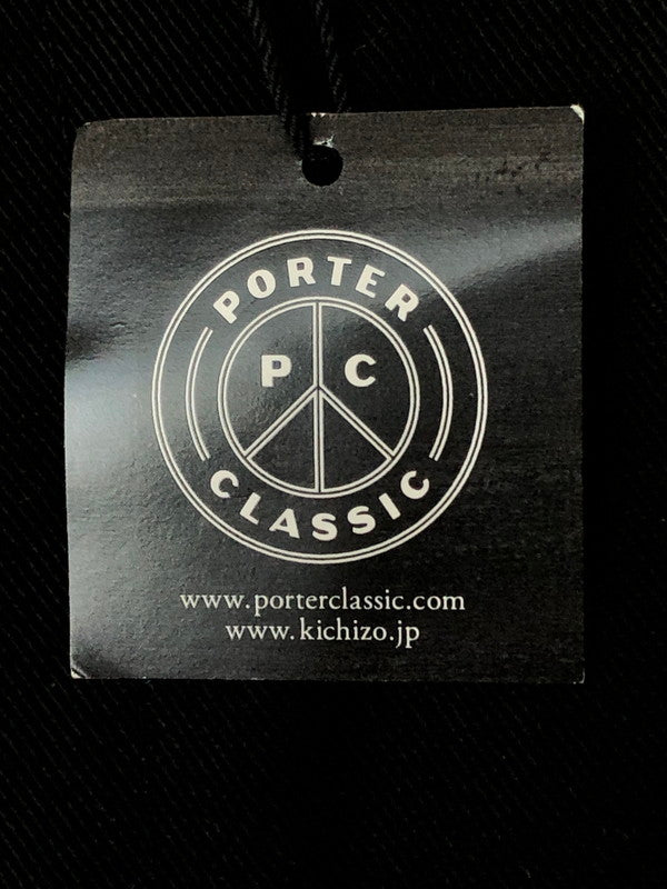 【中古品】【メンズ】 PORTER CLASSIC ポータークラシック PC-009-1485-10-04 GENE KELLY CHINO WIDE PANT ワイドパンツ ボトムス 151-260426-zi-02-min サイズ：M カラー：ブラック 万代Net店