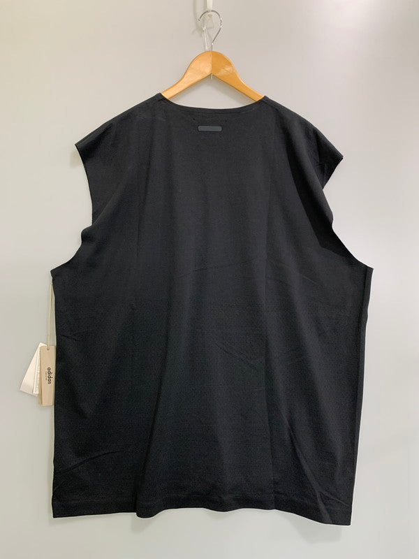 【中古品】【メンズ】 FEAR OF GOD フィアオブゴッド 23AW XADIDAS ATHLETICS MUSCLE TANK IM5318 エックスアディダス アスレチックスマッスルタンク トップス 142-260425-SH-12-min サイズ：2XL カラー：ブラック 万代Net店