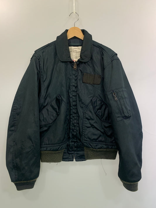 【現状渡し品】【メンズ】 SPIEWAK スピワック CWU-55 USA製 FLIGHT JACKET フライトジャケット アウター 146-260619-jt-32-min サイズ：M カラー：ブラック 万代Net店
