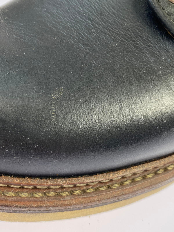 【中古品】【メンズ】 RED WING レッドウィング WORK OXFORD ROUND TOE D8002 ワーク オックスフォード ラウンド トゥ 靴 シューズ 164-260428-KS-23-min サイズ：24.5cm US6 1/2 カラー：ブラック 万代Net店