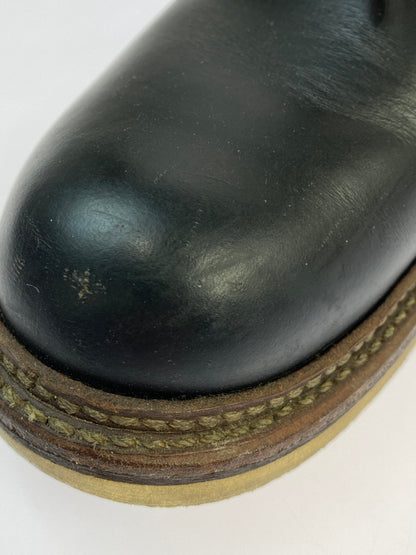 【中古品】【メンズ】 RED WING レッドウィング WORK OXFORD ROUND TOE D8002 ワーク オックスフォード ラウンド トゥ 靴 シューズ 164-260428-KS-23-min サイズ：24.5cm US6 1/2 カラー：ブラック 万代Net店