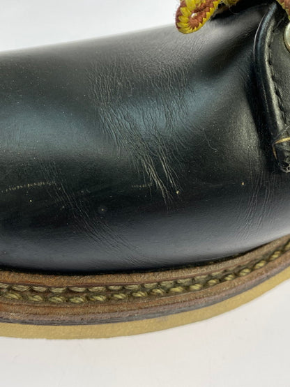 【中古品】【メンズ】 RED WING レッドウィング WORK OXFORD ROUND TOE D8002 ワーク オックスフォード ラウンド トゥ 靴 シューズ 164-260428-KS-23-min サイズ：24.5cm US6 1/2 カラー：ブラック 万代Net店