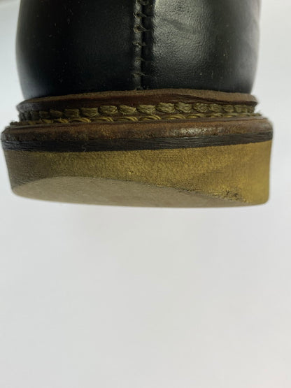 【中古品】【メンズ】 RED WING レッドウィング WORK OXFORD ROUND TOE D8002 ワーク オックスフォード ラウンド トゥ 靴 シューズ 164-260428-KS-23-min サイズ：24.5cm US6 1/2 カラー：ブラック 万代Net店