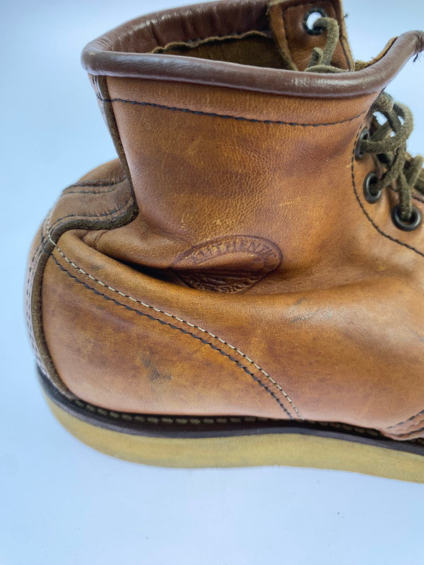 【現状渡し品】【メンズ】 RED WING レッドウィング CLASSIC MOC 875 6-INCH クラシックモック 靴 シューズ ブーツ 164-260430-KS-21-min サイズ：8E カラー：ブラウン 万代Net店
