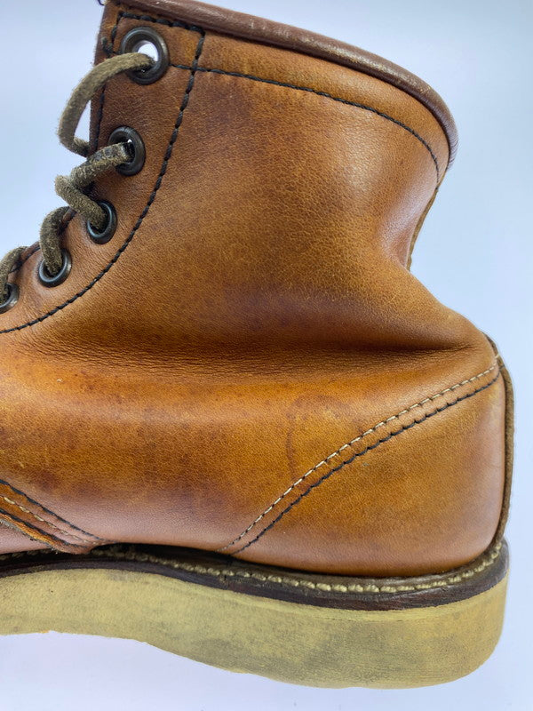【現状渡し品】【メンズ】 RED WING レッドウィング CLASSIC MOC 875 6-INCH クラシックモック 靴 シューズ ブーツ 164-260430-KS-21-min サイズ：8E カラー：ブラウン 万代Net店