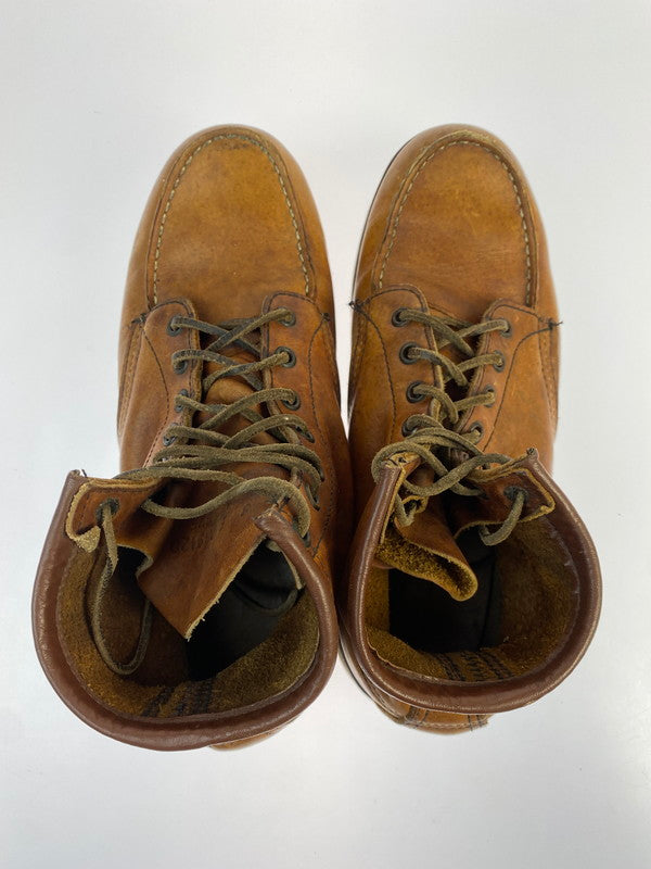 【現状渡し品】【メンズ】 RED WING レッドウィング CLASSIC MOC 875 6-INCH クラシックモック 靴 シューズ ブーツ 164-260430-KS-21-min サイズ：8E カラー：ブラウン 万代Net店