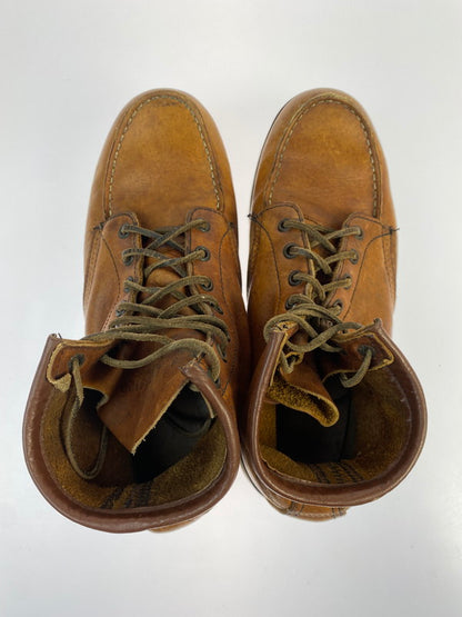 【現状渡し品】【メンズ】 RED WING レッドウィング CLASSIC MOC 875 6-INCH クラシックモック 靴 シューズ ブーツ 164-260430-KS-21-min サイズ：8E カラー：ブラウン 万代Net店