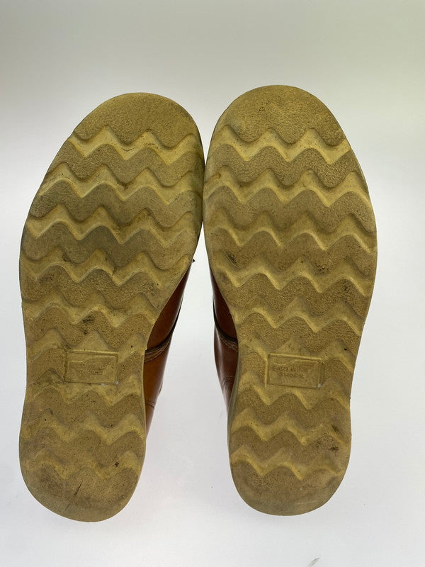 【現状渡し品】【メンズ】 RED WING レッドウィング CLASSIC MOC 875 6-INCH クラシックモック 靴 シューズ ブーツ 164-260430-KS-21-min サイズ：8E カラー：ブラウン 万代Net店