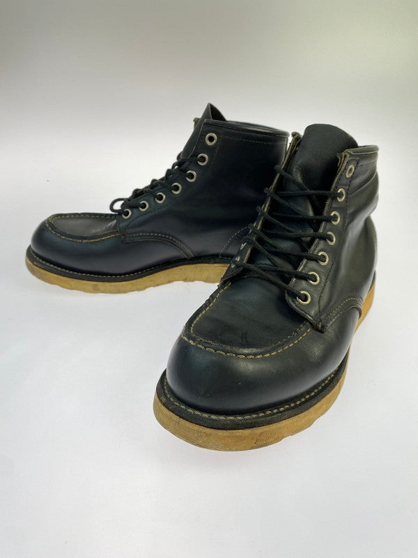 【中古品】【メンズ】 RED WING 刺繍羽タグ IRISH SETTER 8130 アイリッシュセッター 靴 シューズ ブーツ 164-260428-KS-22-min サイズ：US7 1/2 カラー：ブラック 万代Net店
